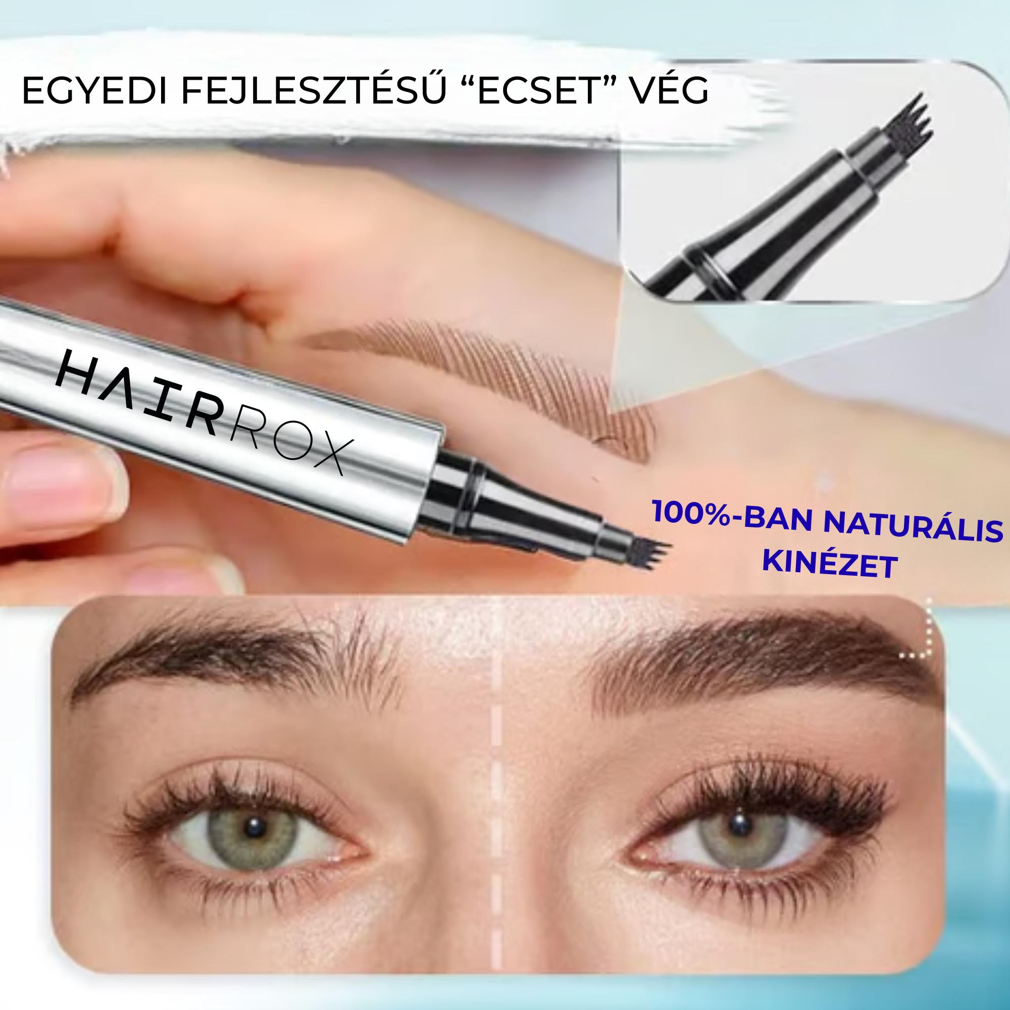 Hairrox - 3D vízálló szemöldök toll