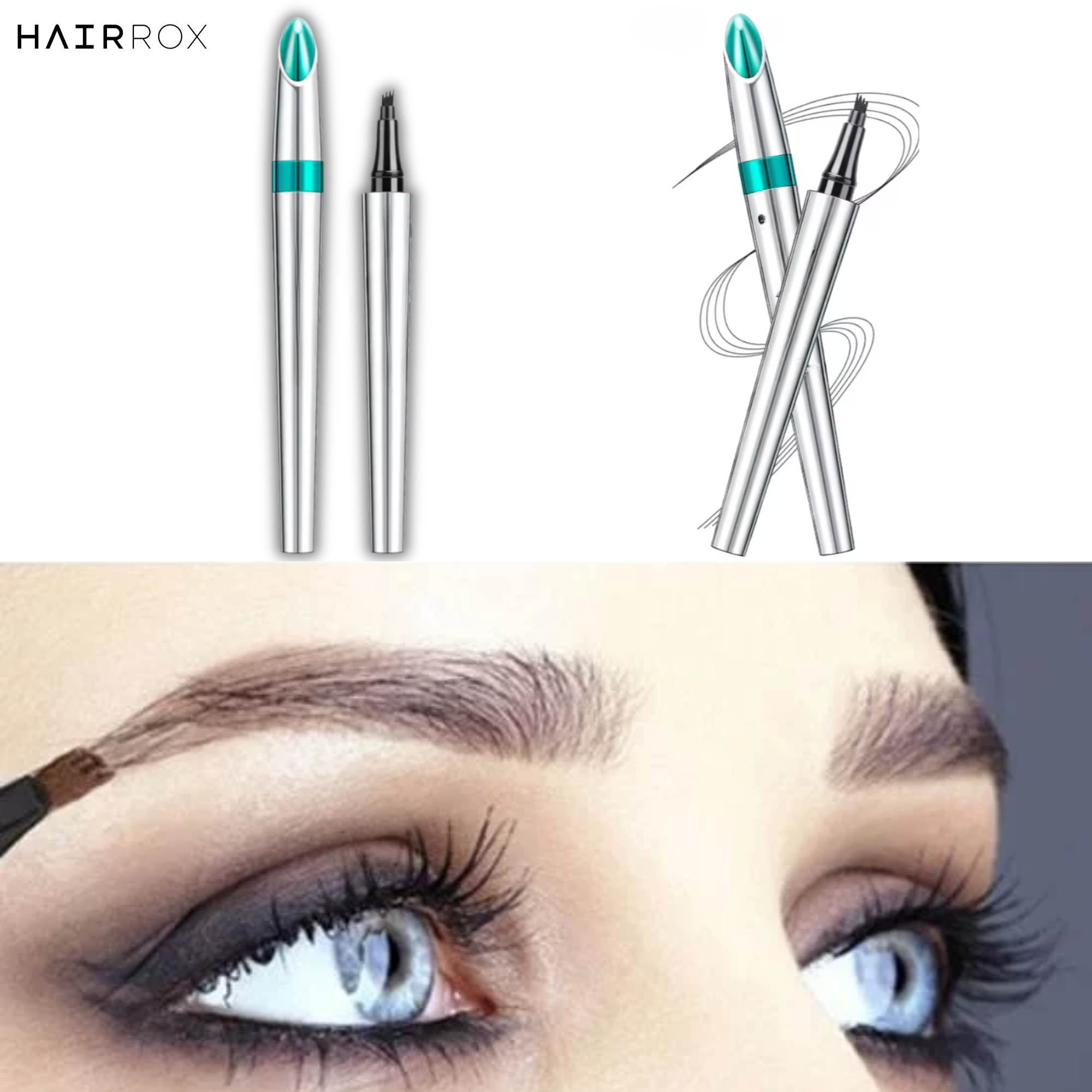 Hairrox - 3D vízálló szemöldök toll