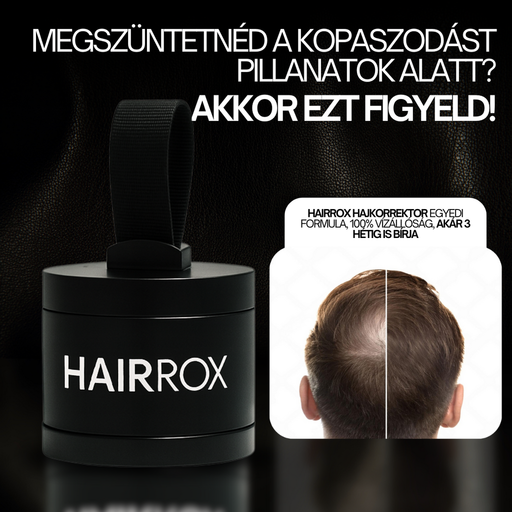 HAIRROX - HAJ KORREKTOR+AJÁNDÉK PARFÜM