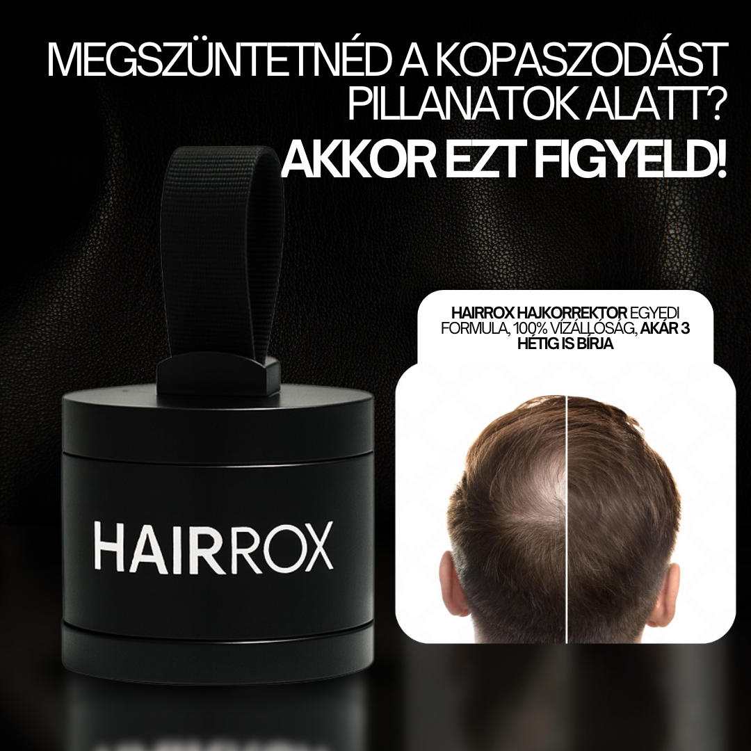 HAIRROX - HAJ KORREKTOR+AJÁNDÉK PARFÜM