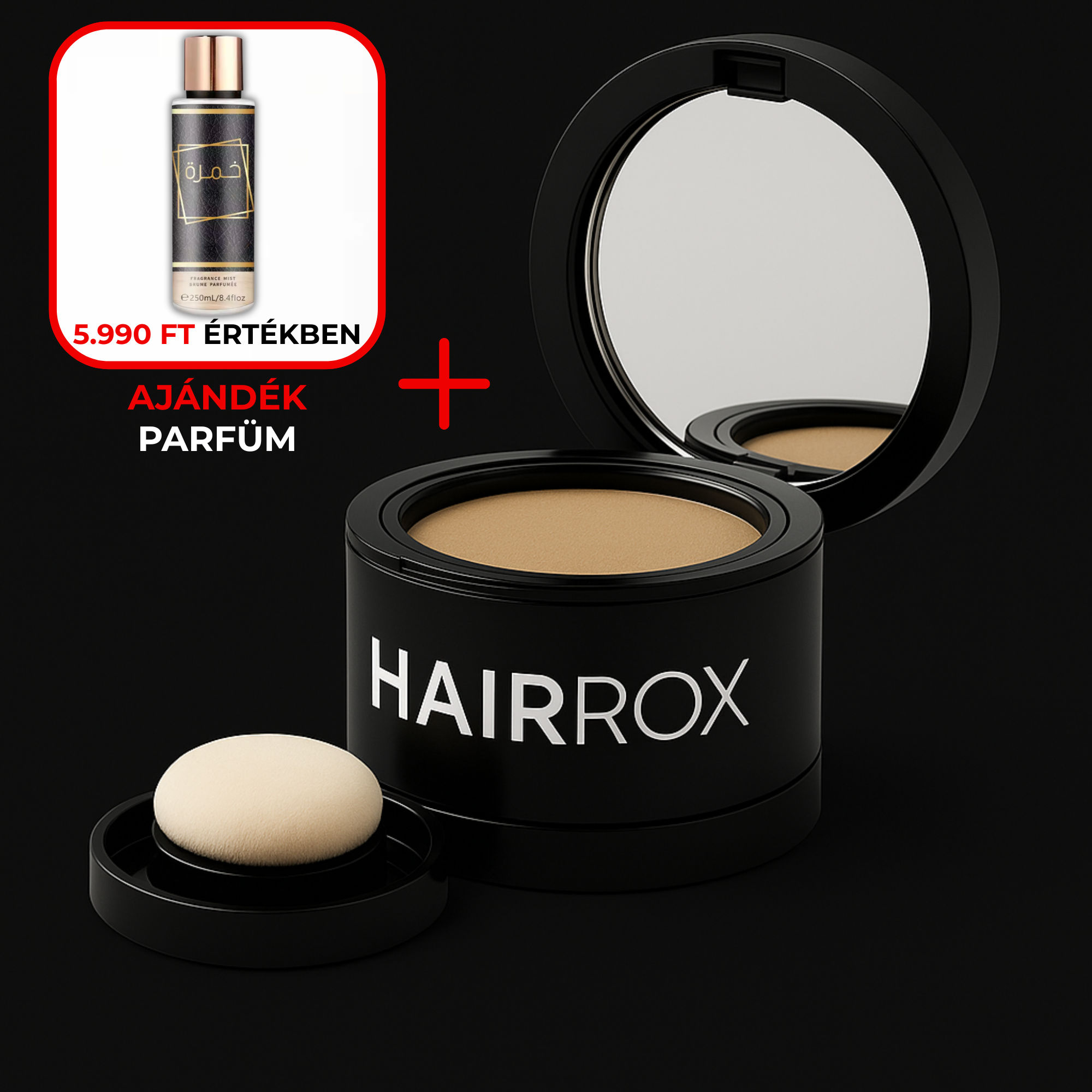 HAIRROX - HAJ KORREKTOR+AJÁNDÉK PARFÜM
