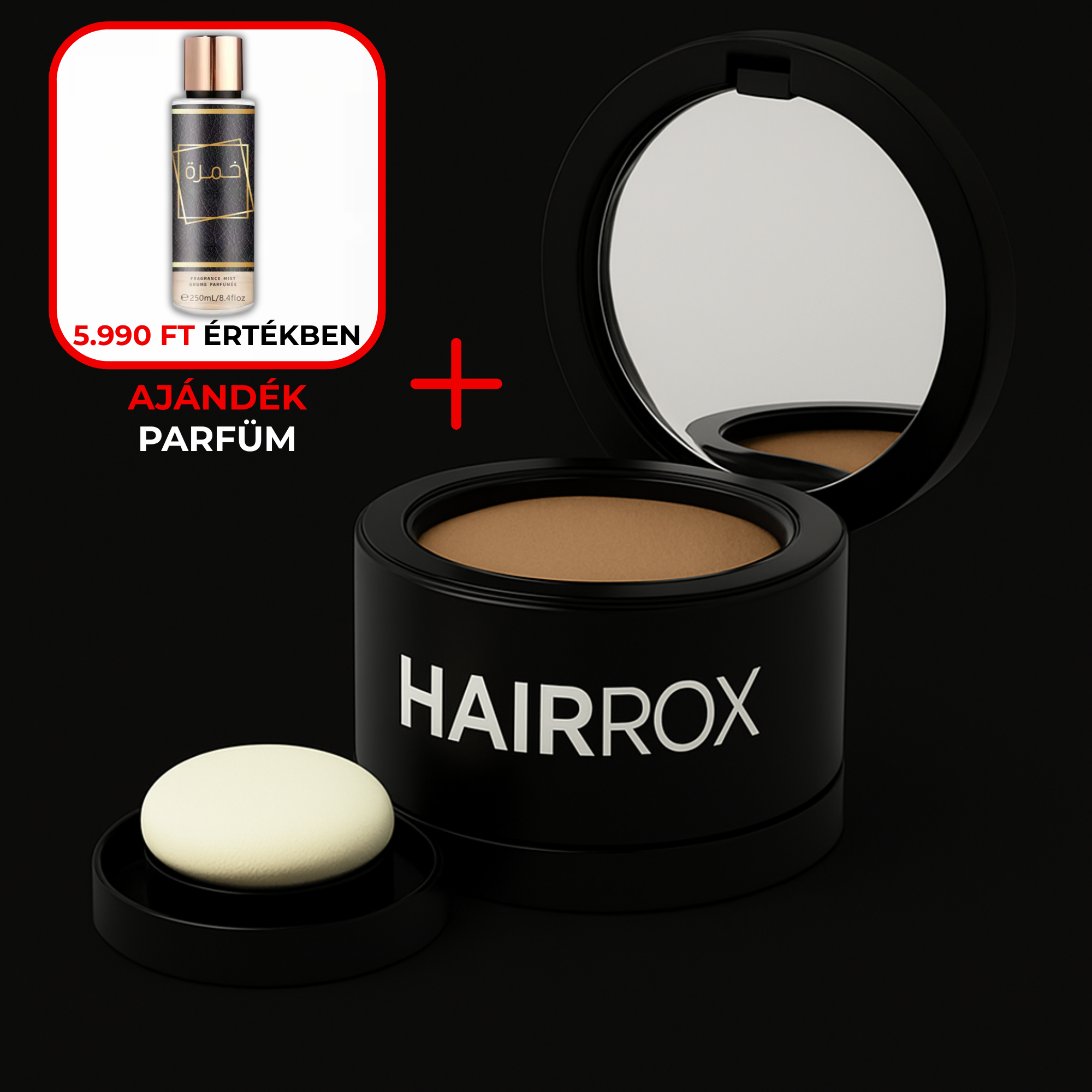 HAIRROX - HAJ KORREKTOR+AJÁNDÉK PARFÜM